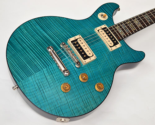 楽器即決★Gibson Tak Matsumoto Standard Flame Top Aqua Blue