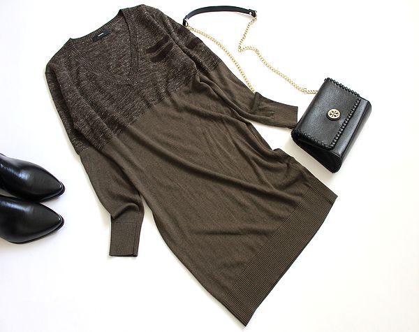 ディーゼル DIESEL ウール使用 大人可愛いロングニット