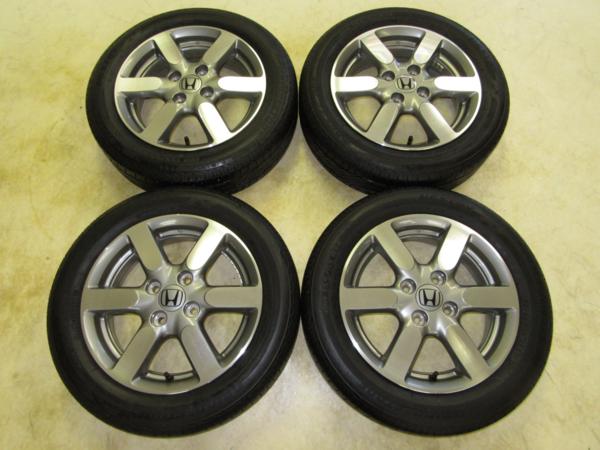 ホンダN-ONE純正 4.5J-14 off+40 pcd100&frasl;4H タイヤ付き4本セット