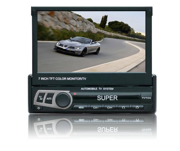 新品 7インチ液晶デジタル式オートインダッシュモニター 翌日届