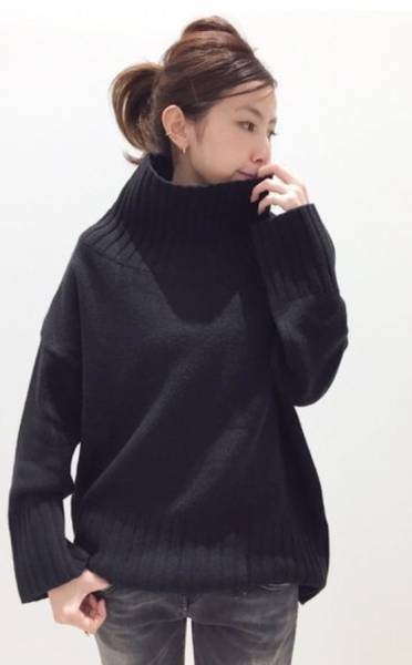 L'Appartement :タートルネック WIDE KNIT:アパルトモン 【公式通販】