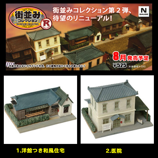 街並みコレクション トミーテック ジオコレ 第2弾R 鉄道模型｜ホビー