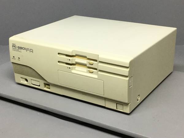 NEC PC-9801FA/U2 動作確認済、FDD正常動作品、4MBメモリ搭載 貴重 NEC PC-9801FA/U2 旧型PC□現状品 【公式通販】