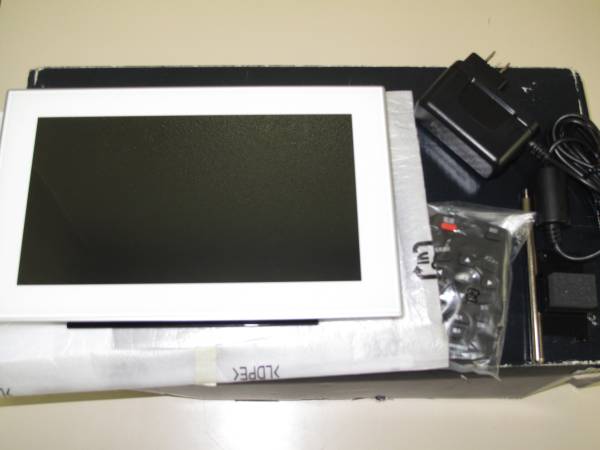 パナソニック デジタルフォトフレーム | ホワイト 9型画面 Panasonic