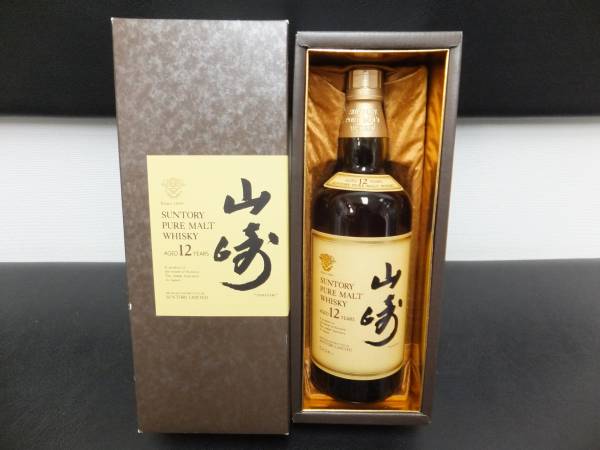 古酒⑩ SUNTORY サントリー ピュアモルト 山崎12年 750ml 43
