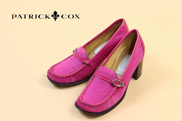 伊製★パトリックコックス ハラコ&レザー ローファー パンプス