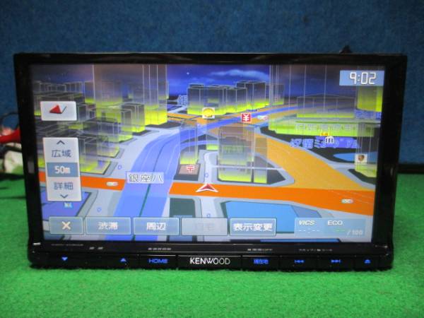 ▼4795 激安 中古 KENWOOD メモリーナビ MDV-D303 地図 2015年版