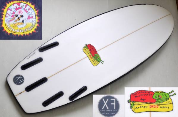 激浮力5,10EPSバンパイレーツオジーXFマットレス(5.10フィート)｜売買  