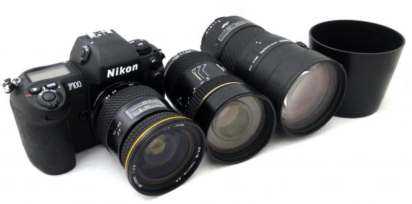 Nikon F100 AT-X Tokina AF 28-70mm 他レンズ2点 1NNA-095H Tokina Nikon