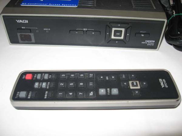 YAGI 八木アンテナ 地デジチューナ DTC10 B-CASカード付_2