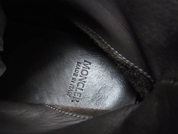 モンクレール レザーブーツ MONCLER SELVA BOOTS 43 国内正規品