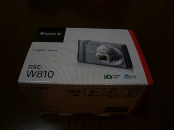 ☆新品未開封品　SONYサイバーショットDSC-W810　送料無料☆