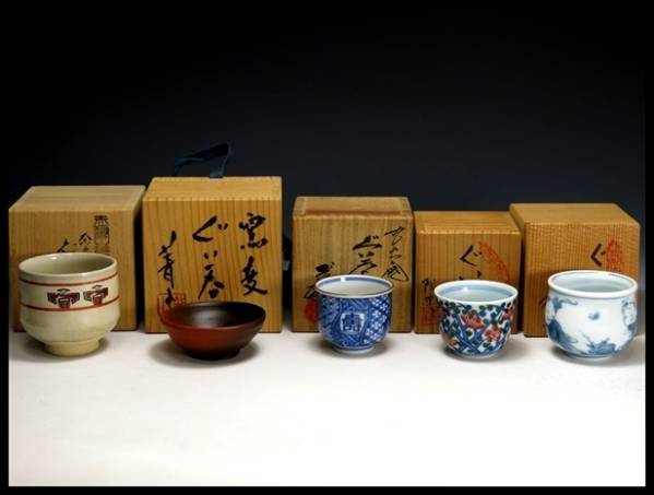 加藤繁十 - 上絵飛鶴文花瓶 瀬戸 名古屋絵付 其の弍 桃花園画 明治瀬戸
