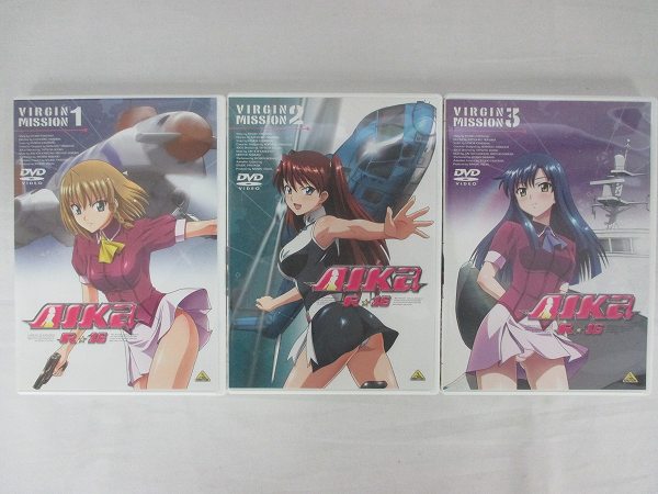 DVD AIKa/アイカ R16 全3巻,Blu-ray AIKa ZERO 全3巻[梱0.1](日本 