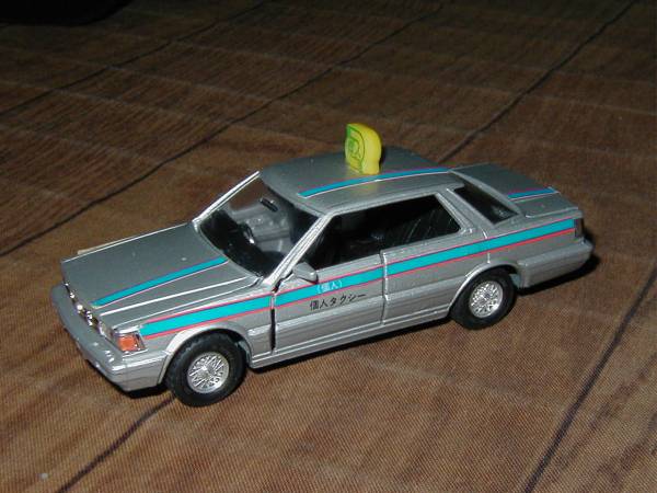 ダイヤペット タクシー四種 日産セドリック ニュークラウン ミニカー