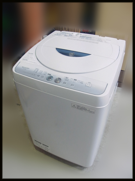 ◆シャープ◆洗濯機 4.5kg ES-FG45L 14年 札幌市内送料無料