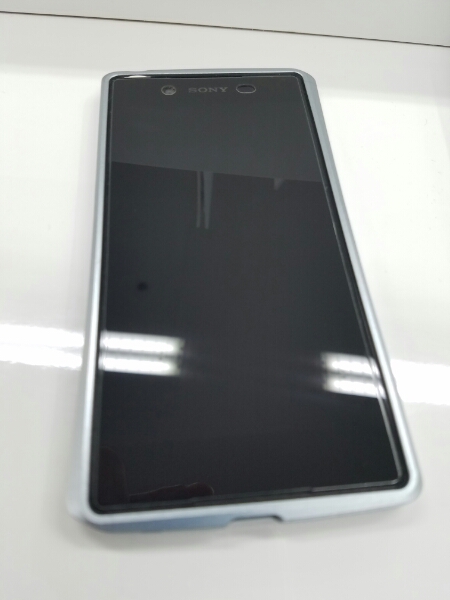 ★アルミバンパー・ガラス付き★SONY Xperia Z4 SO-03G ブラック