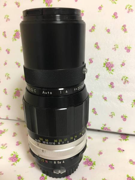 Nikon 200mm F4 | Auto Nikkor-Q.C Lens NIKKOR-Q Nikkor-Q AI'd