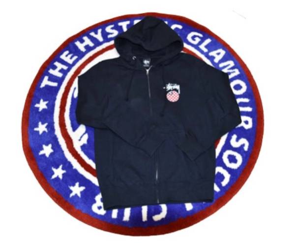 STUSSY ステューシー 8 Ball Check Zip