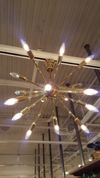 SPUTNIK LAMP スプートニクランプ　16灯 　美品　送料無料☆③