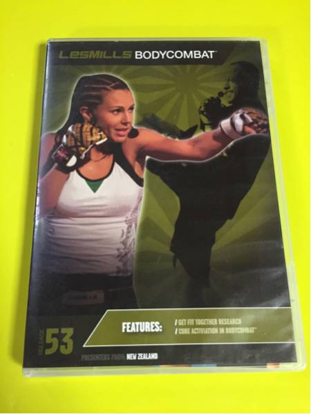ボディコンバットDVD CD コリオノート レスミルズ DVD ボディコンバット : CD LESMILLS BODYCOMBAT 再生良好