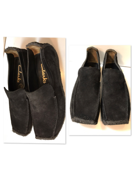 ☆クラークス Clarks☆黒色 ワラビー☆US9☆