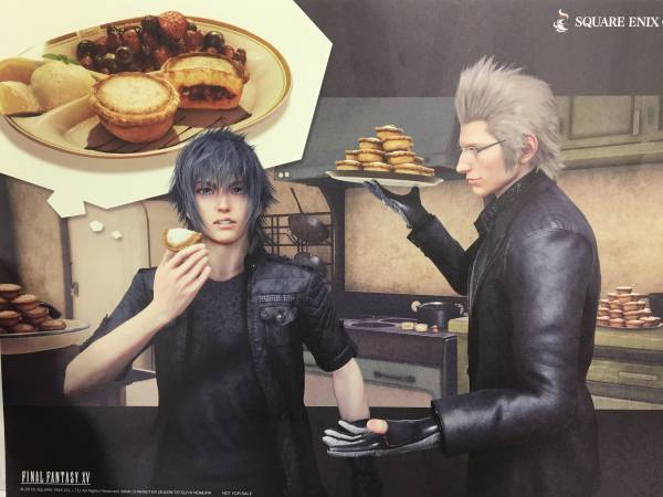 【送料込】スクエニカフェランチョンマット FF15思い出のお菓子_1