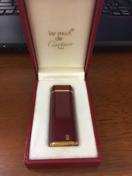 ♯　カルティエ　ガスライター　箱付き　着火OK Cartier