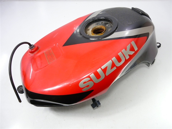 送料込 SUZUKI GSX-R400R GK76A ガソリンタンク スズキ ◇GSX-R400R⁄GK76A 純正 ガソリンタンク コック付き 黒⁄赤