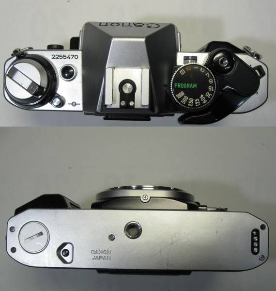 CANON AE-1P シルバー ボディ 動作品 現状渡しのジャンクにて