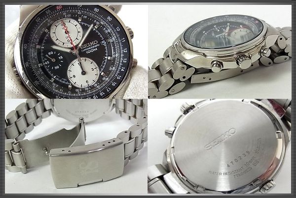 セイコー□メンズ腕時計 クロノグラフ クォーツ 7T92-0EZ0 SEIKO