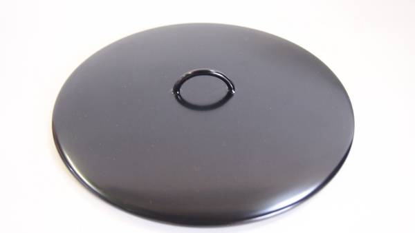茶道具 水指 木製真塗 水指用塗蓋 水指（アート・美術品・骨董品・民芸