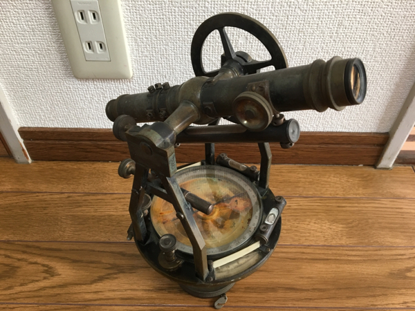 レトロ アンティーク 測量機器 古いトランシット？ メーカー不明(測定