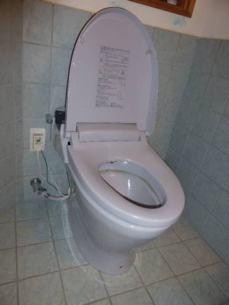 ★☆INAX サティス タンクレストイレ 抗菌 防汚 ブルーグレー シャワートイレ リモコン オート洗浄 床下排水 暖房便座 DV-118A☆★