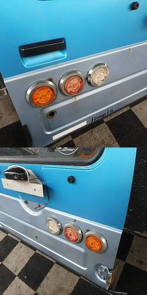 74) ジムニー JA71 バックドア ハッチ ゲート パネル JA11 SJ30 LED テール ランプ付き。 [G]