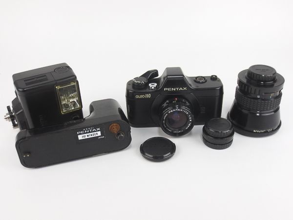 PENTAX Auto110 カメラ レンズ等 5点セット ジャンク C19