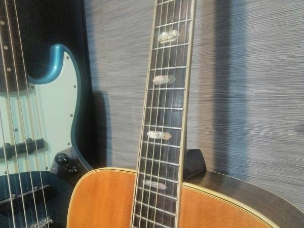 Yamaki ヤマキ 激渋 激鳴り 12弦ギター トップシェラック塗装(本体