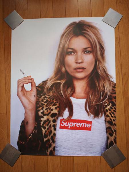 ケイトモス シュプリーム ポスター 画像 非売品 supreme KATE MOSS
