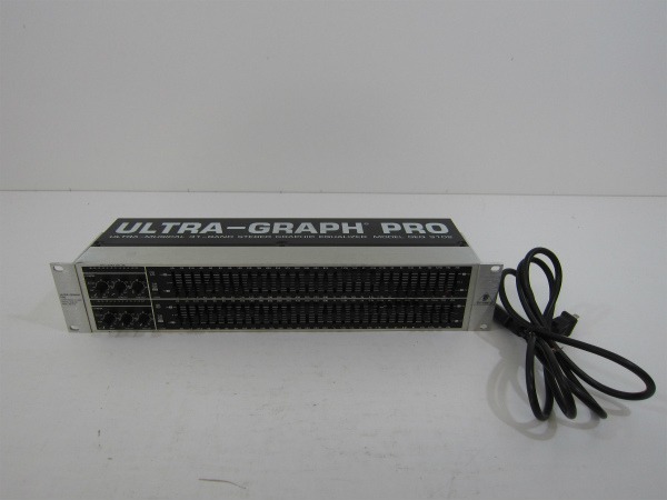 BEHRINGER ベリンガー UltraGraph Pro GEQ3102 グラフィックイコライザー 菅95