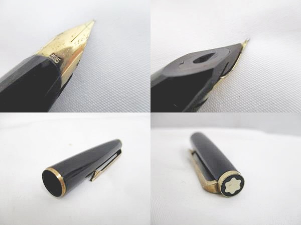 20/27-109 モンブラン MONT BLANC 万年筆 No.320 K14