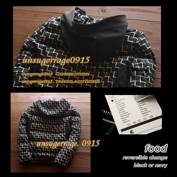 送料600円　国内即日発送！少し訳あり　限定■欧MACメンズ 高品質Paris ダウンジャケット (通常Sサイズくらい）