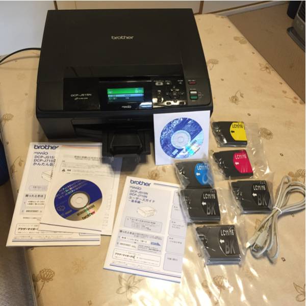 ブラザー DCP-J515N インクたっぷり!ワイヤレス複合機（スキャナー