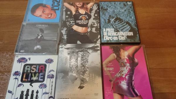 L'Arc-en-Ciel ラルク アン シエル アルバム セット 初回 限定 hyde ハイド DVD セット CHRONICLE SMILE TOUR AWAKE ASIALIVE U.S.A PV