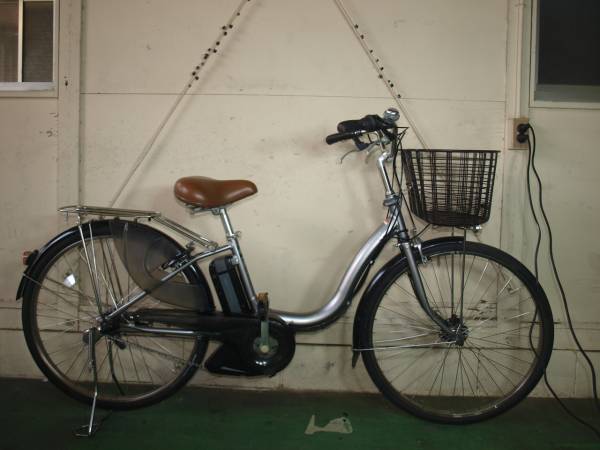 ヤマハ電動アシスト自転車26インチ 12.3Ah HONDA STEP COMPO 電動アシスト 折り畳み自転車 ジャンク品 11-E015