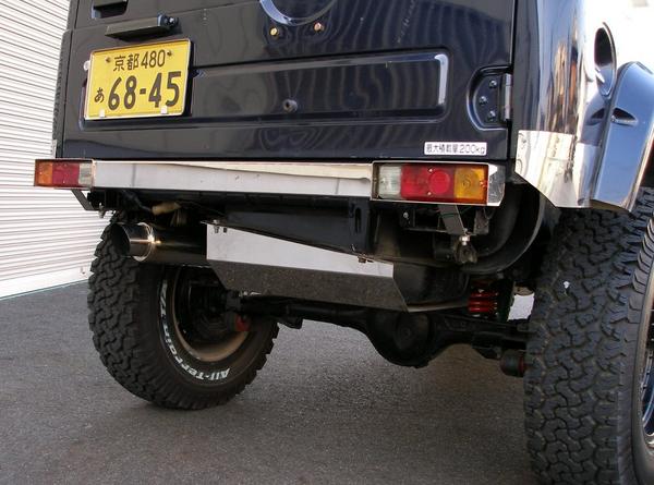 ジムニーＪＡ２２ リアバンパー スクエアタイプB