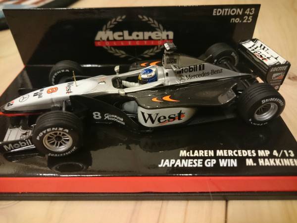 マクラーレンMP4/13日本GP WIN M，ハッキネン West