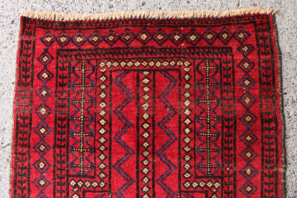 トライバルラグ ⁄ x [バルーチ] OR513 アフガニスタン産 1970年代 RUGS