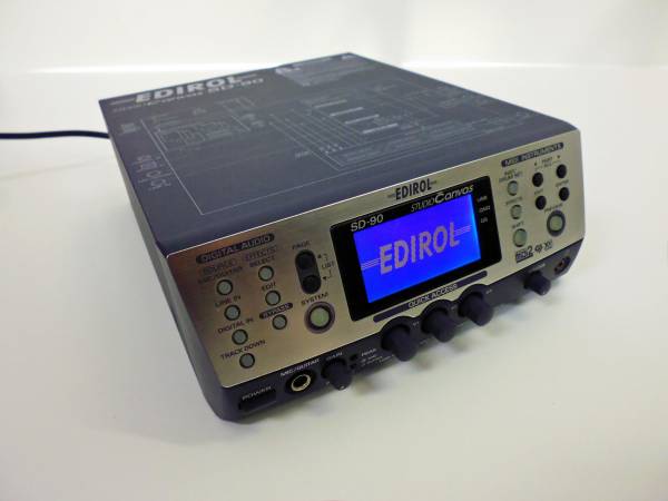 即決□MIDI音源 Roland EDIROL SD-90□音源モジュール