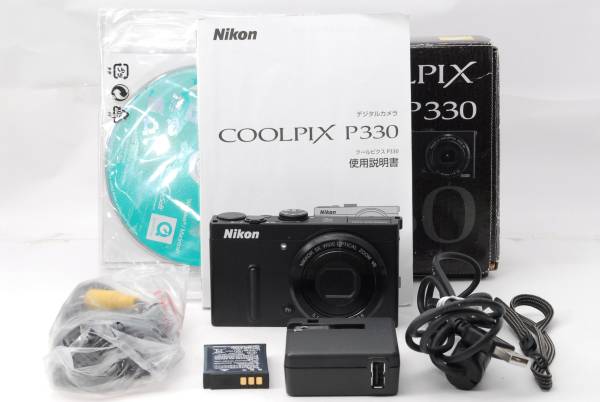 箱付き美品 NIKON ニコン COOLPIX P330 付属品充実 ♯80