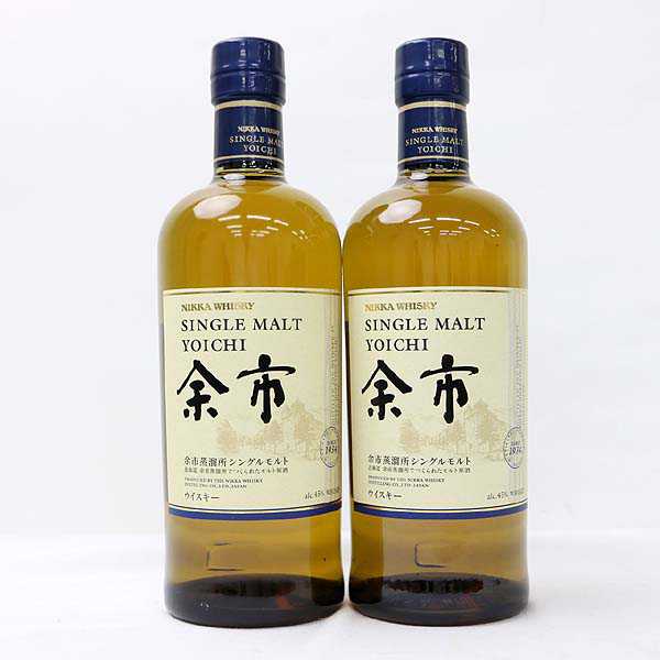 ニッカ 2本セット NIKKA Tailored &シングルモルト余市 - メルカリ